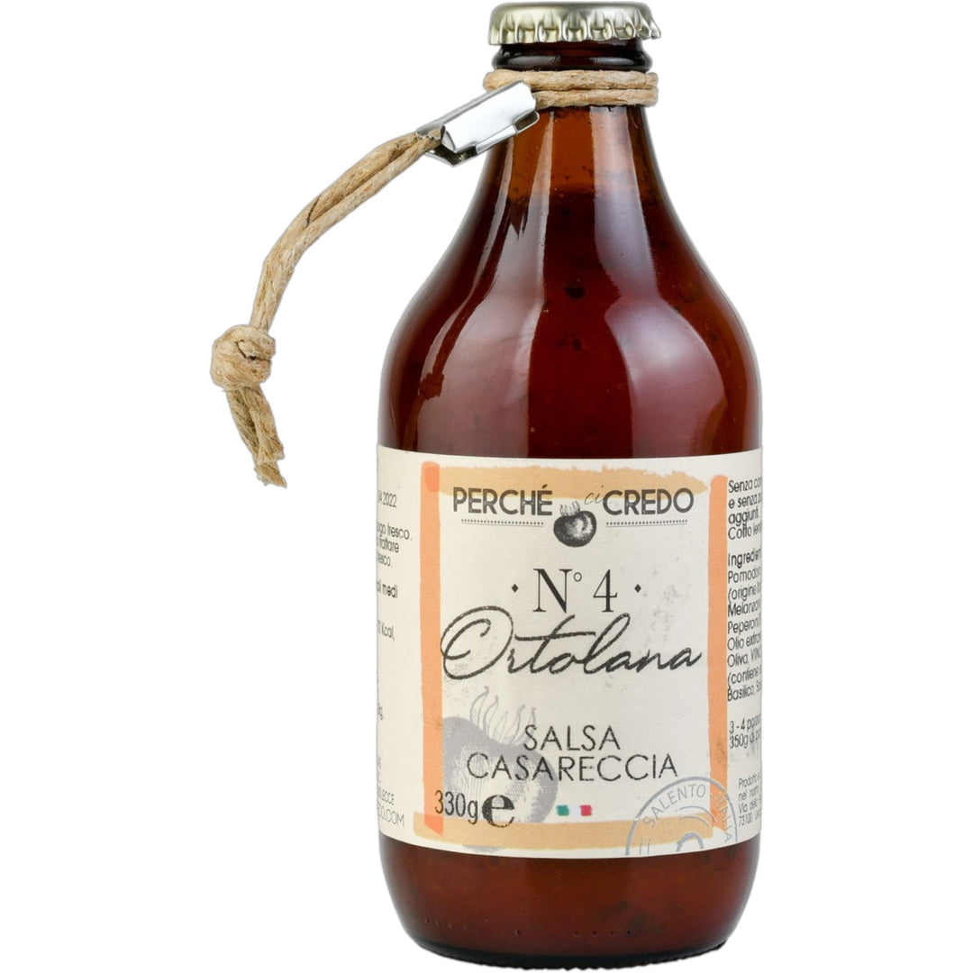 Salsa Al Ortolana N° 4 330g Vegan - Kräftige Gemüsesauce