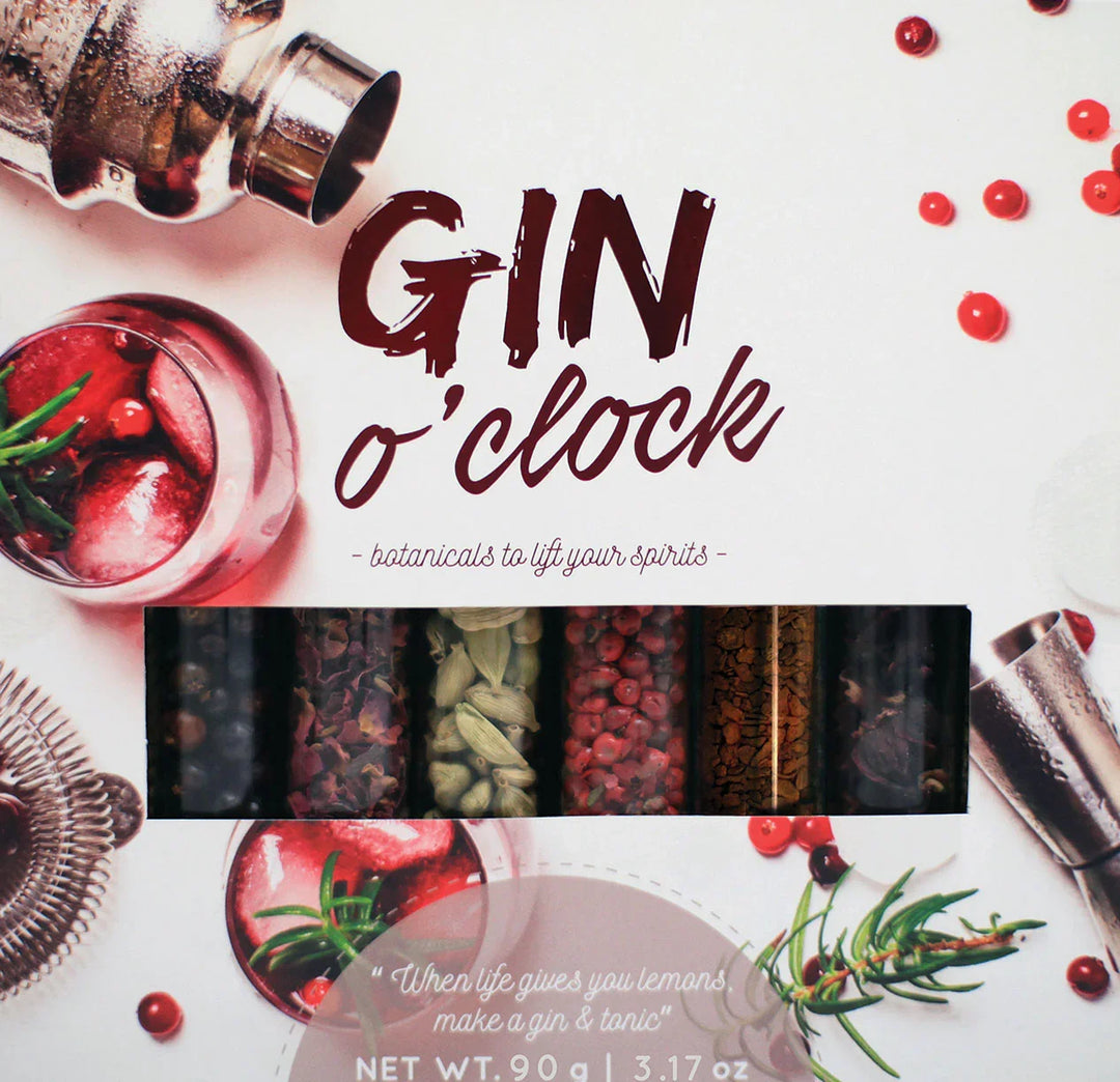 Gin o´clock Gift Set aus 8 verschiedenen Aromamischungen - SoulTool