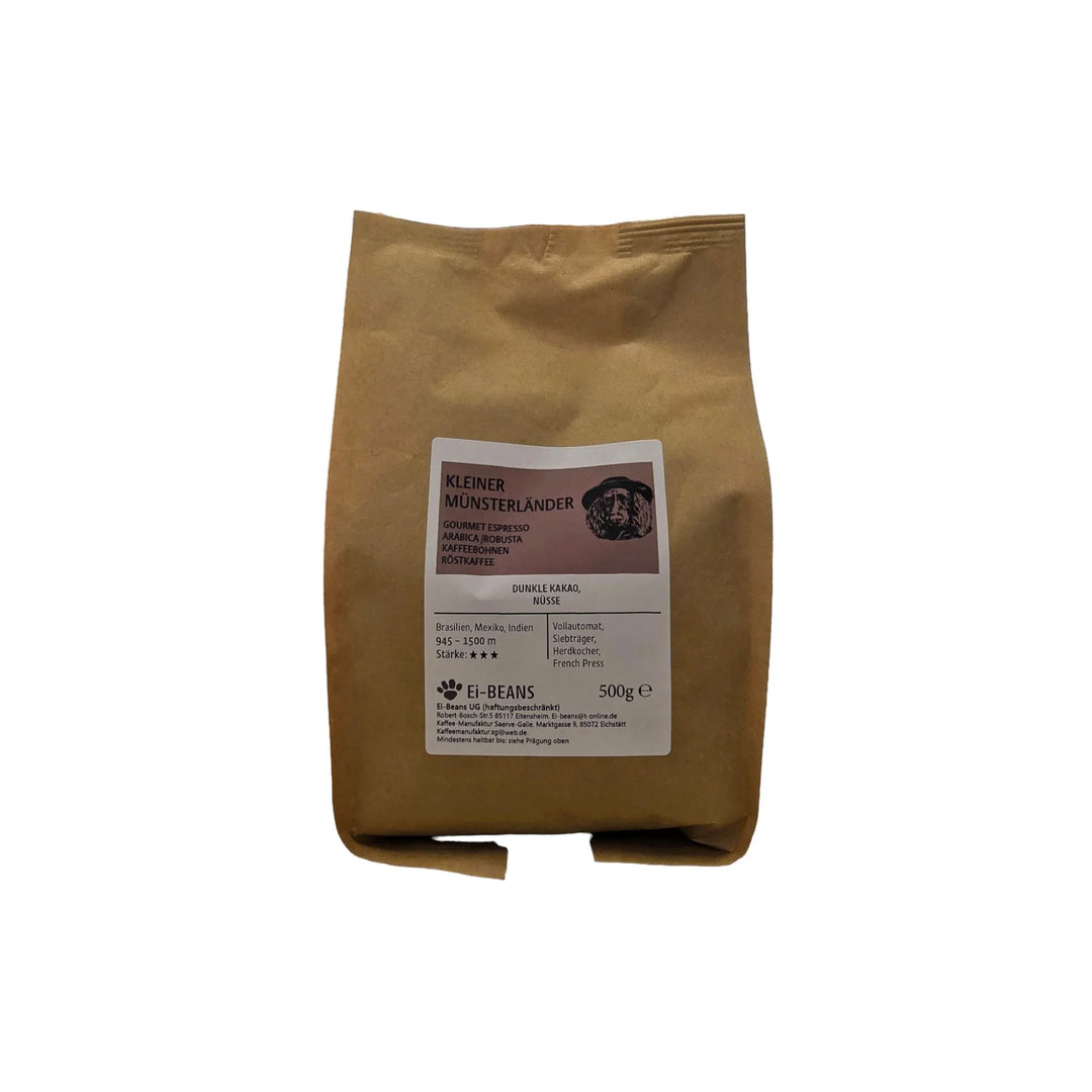 Gourmet Espresso "Kleiner Münsterländer 0,5Kg Arabica / Robusta - SoulTool