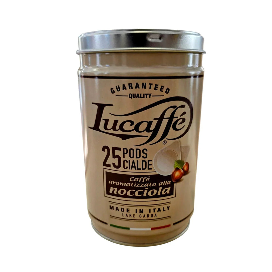 Lucaffè Nocciola ESE-Pads in der Metalldose – Herbst-Rezepte mit ESE-Espresso