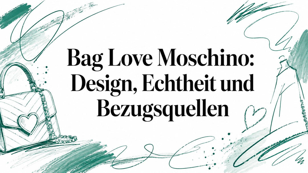 Bag Love Moschino: Design, Echtheit und Bezugsquellen