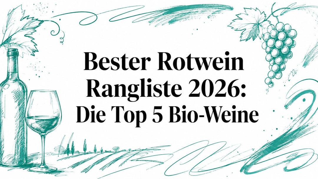 Bester Rotwein Rangliste 2026: Die Top 5 Bio-Weine