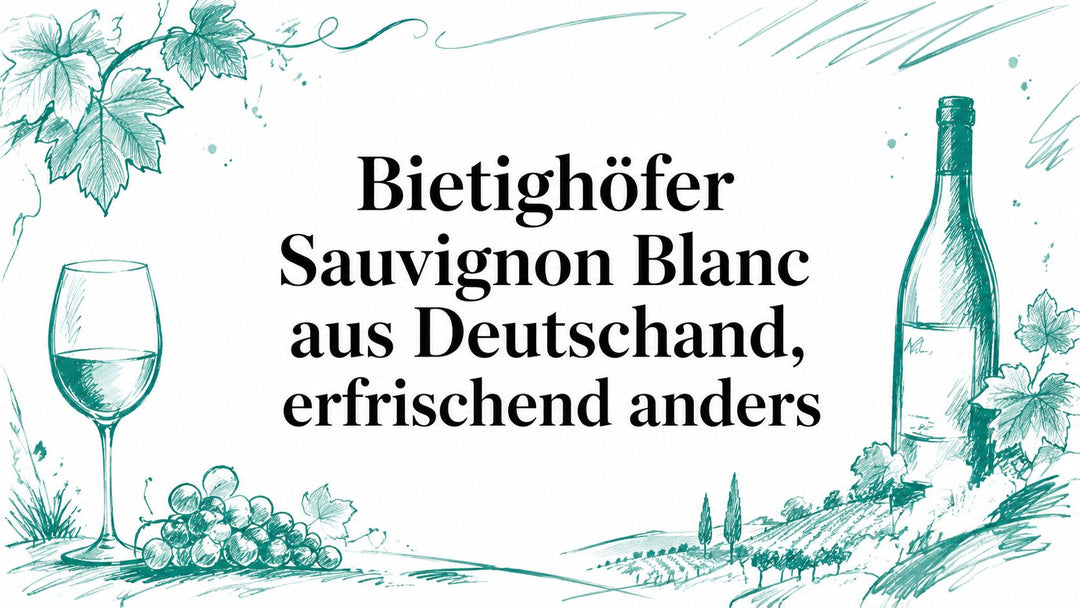 Bietighöfer Sauvignon Blanc aus Deutschand, erfrischend anders