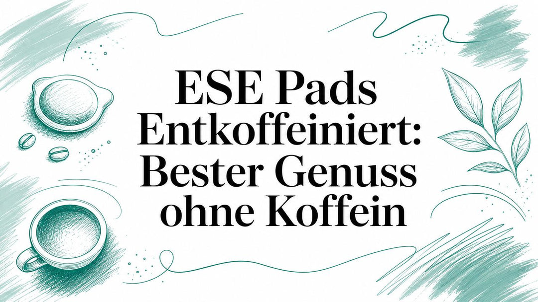 ESE Pads Entkoffeiniert: Bester Genuss ohne Koffein