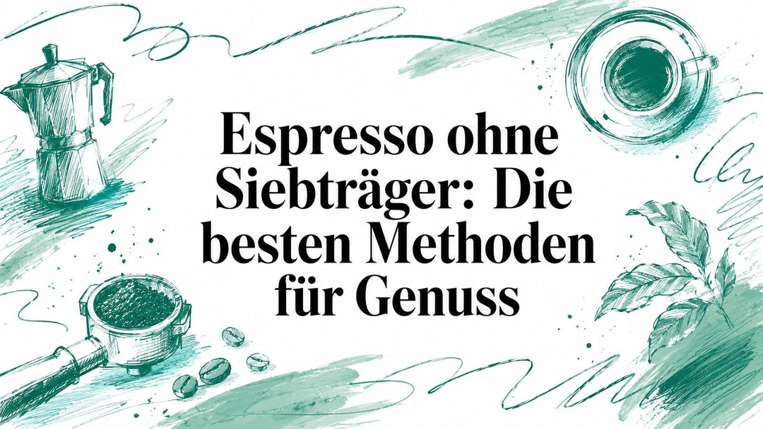Espresso ohne Siebträger: Die besten Methoden für Genuss