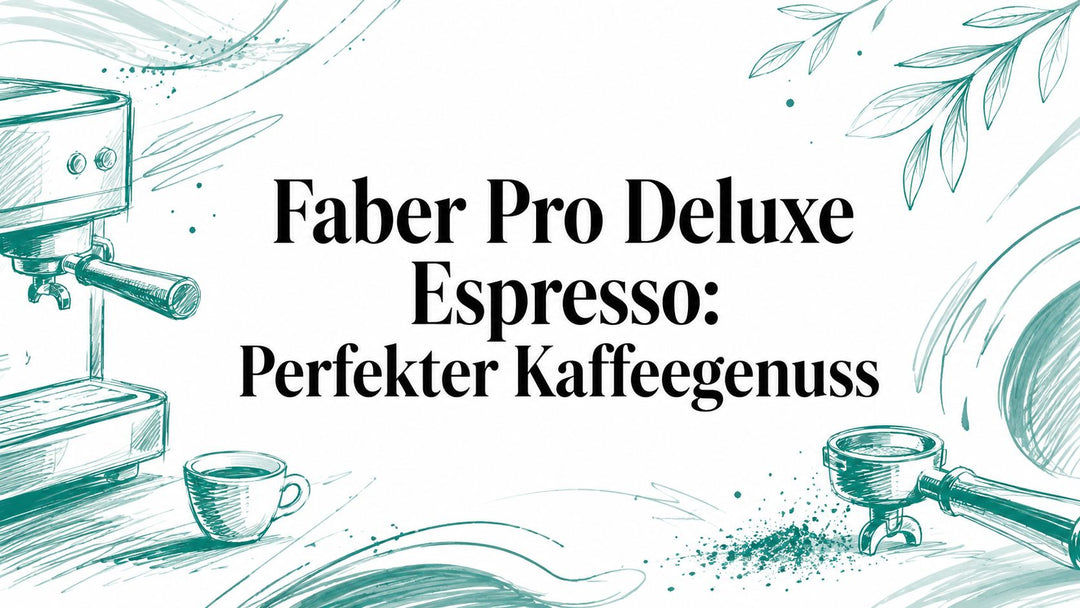 Faber Pro Deluxe Espresso: Perfekter Kaffeegenuss