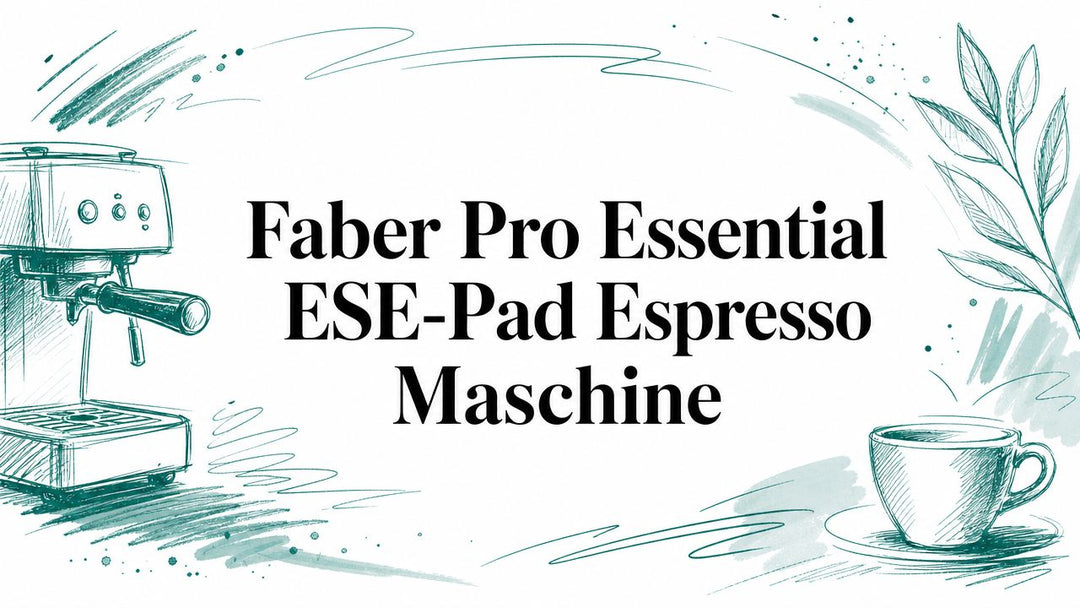 Faber Pro Essential ESE-Pad Espresso Maschine