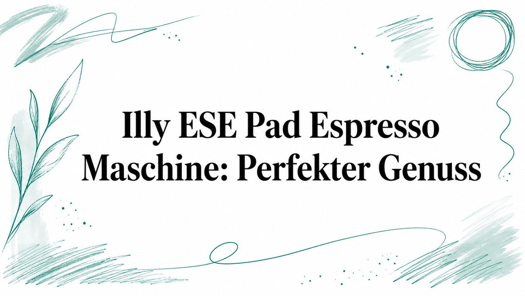 Illy ESE Pad Espresso Maschine: Perfekter Genuss