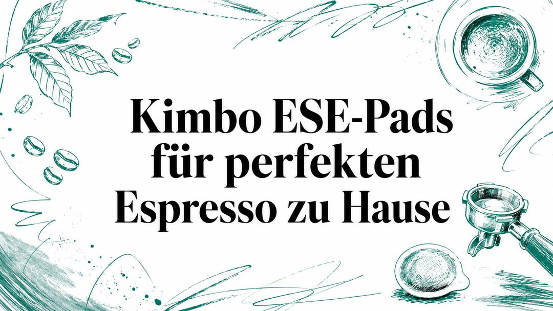 Kimbo ESE-Pads für perfekten Espresso zu Hause