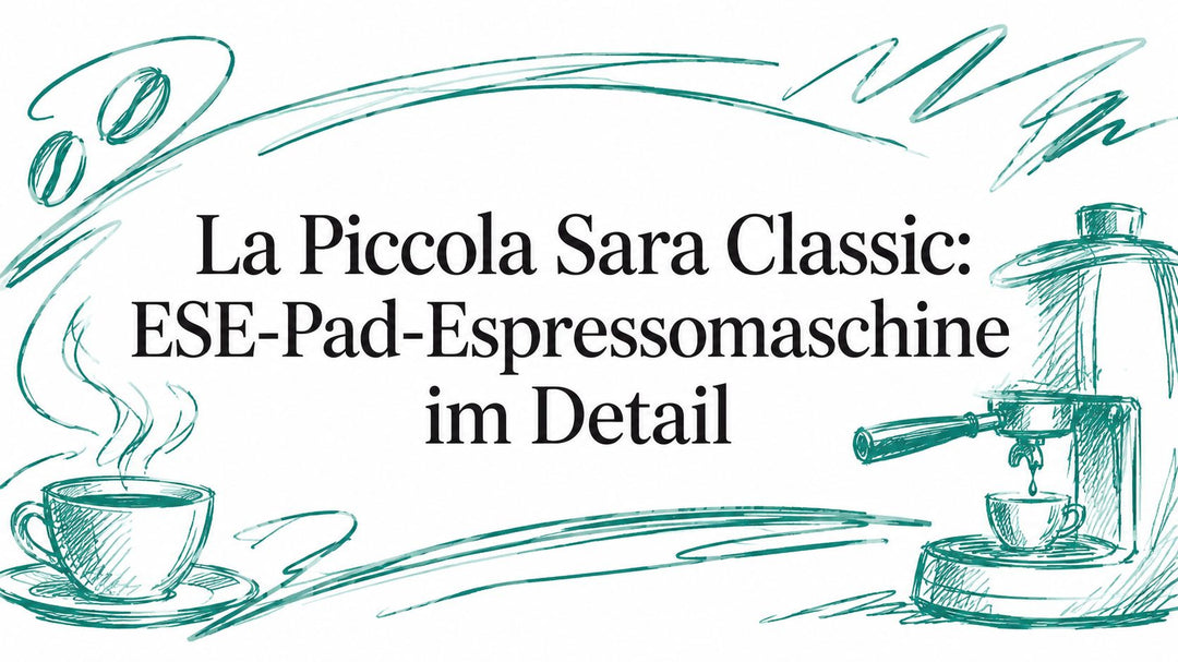 La Piccola Sara Classic: ESE-Pad-Espressomaschine im Detail