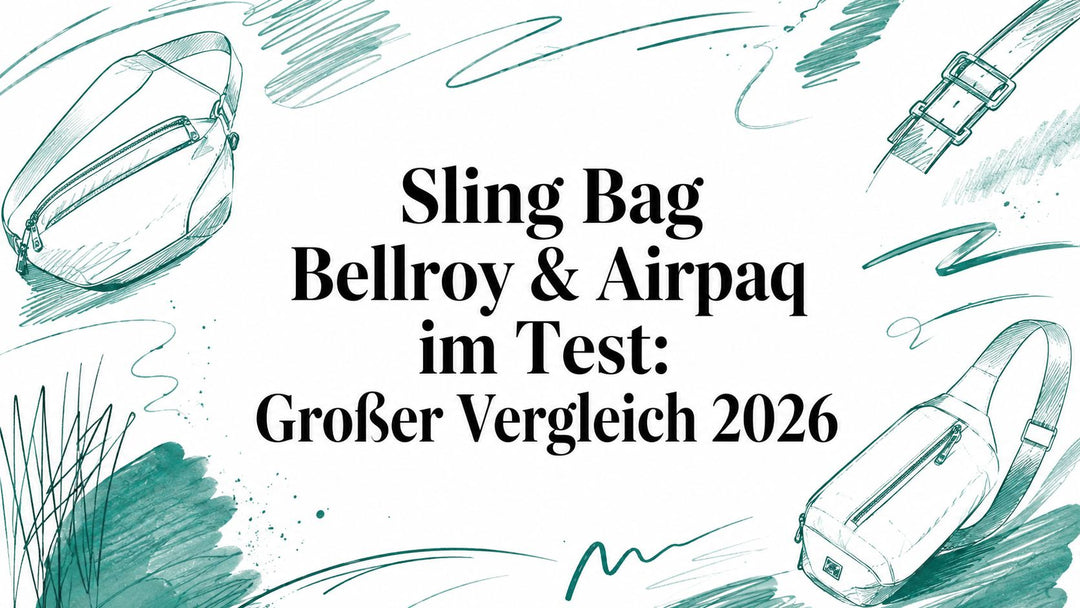 Sling Bag Bellroy & Airpaq im Test: Großer Vergleich 2026