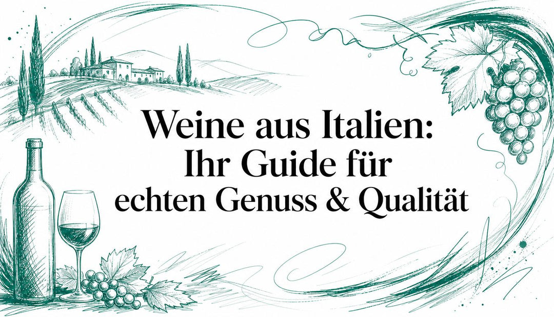 Weine aus Italien: Ihr Guide für echten Genuss & Qualität