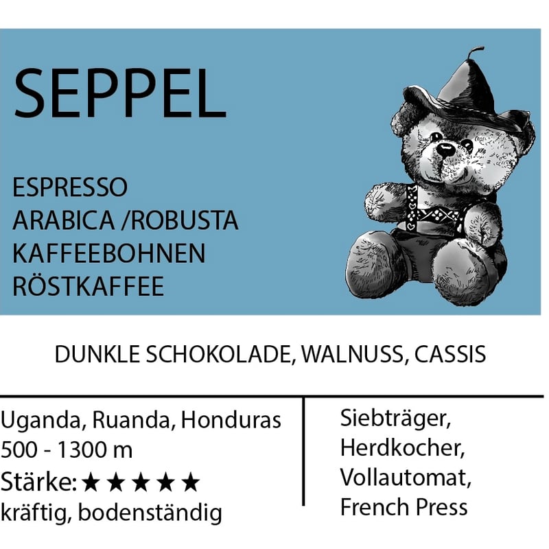 Seppel Espresso - Espresso Bohnen Arabica / Robusta