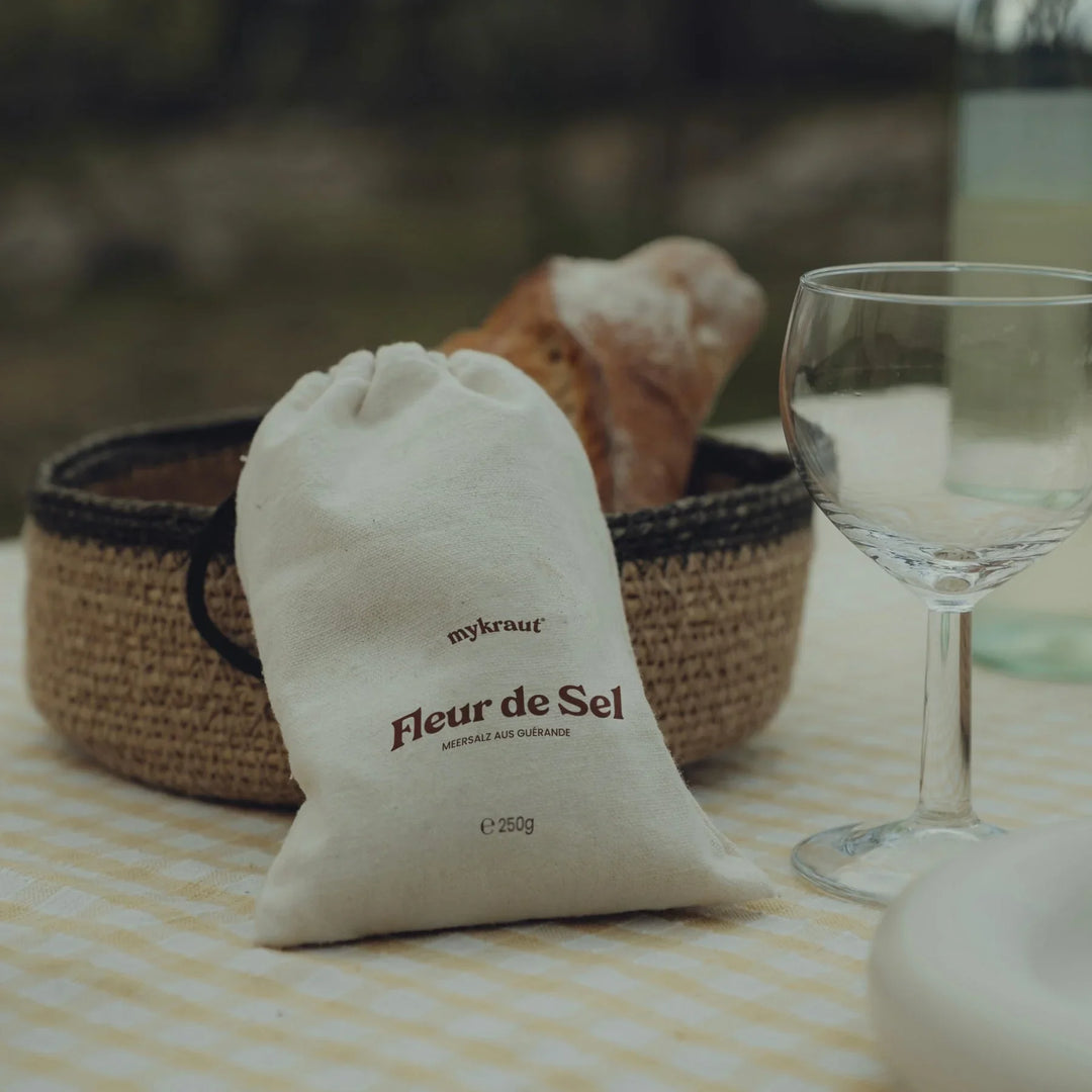 Fleur de Sel - 250 Gramm im Baumwollbeutel