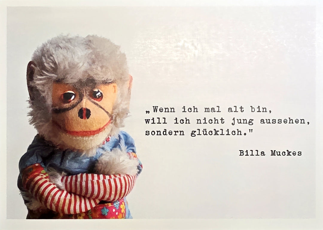 Möppi Baumann verblüffende Wahrheiten Postkarte