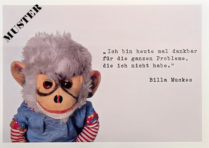 Möppi Baumann verblüffende Wahrheiten Postkarte