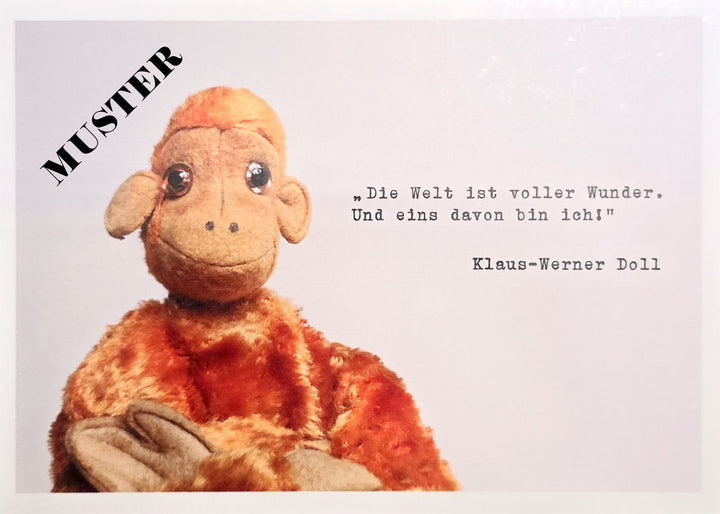 Möppi Baumann verblüffende Wahrheiten Postkarte