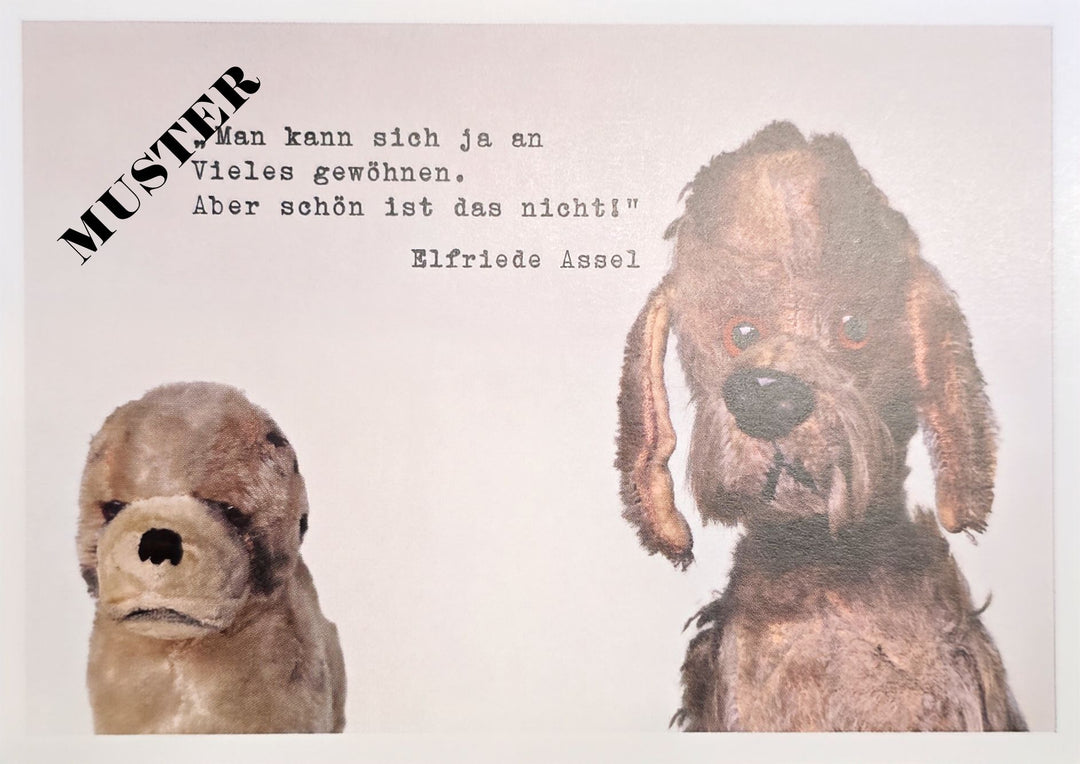 Möppi Baumann verblüffende Wahrheiten Postkarte