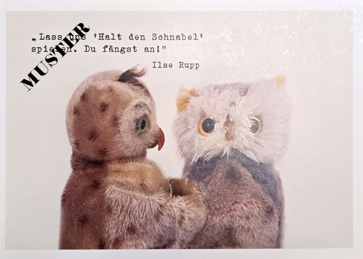 Möppi Baumann verblüffende Wahrheiten Postkarte