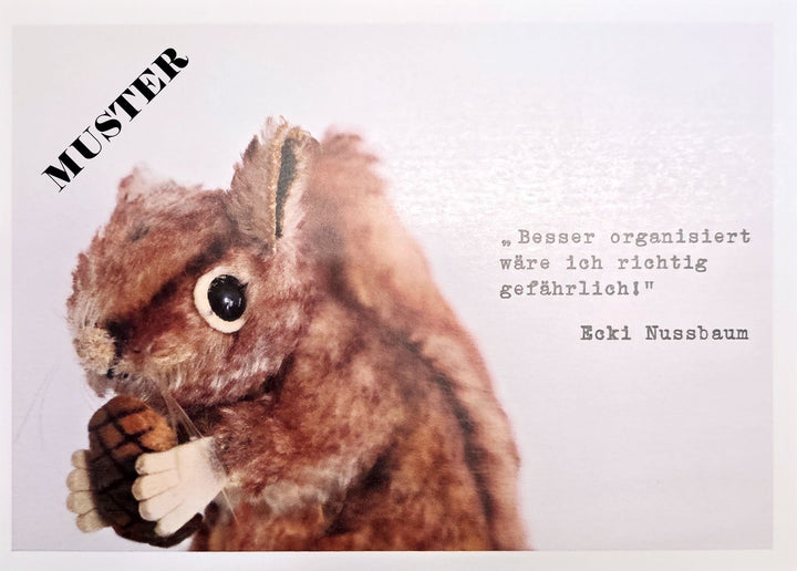 Möppi Baumann verblüffende Wahrheiten Postkarte