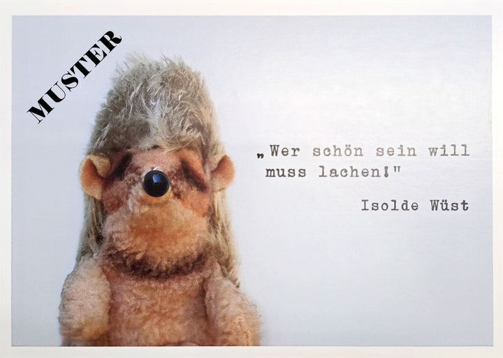 Möppi Baumann verblüffende Wahrheiten Postkarte