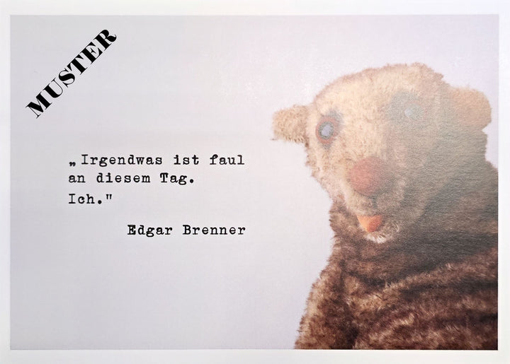 Möppi Baumann verblüffende Wahrheiten Postkarte