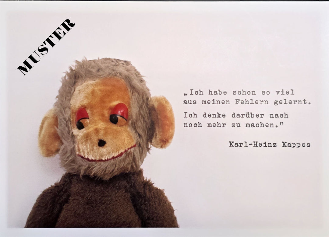 Möppi Baumann verblüffende Wahrheiten Postkarte