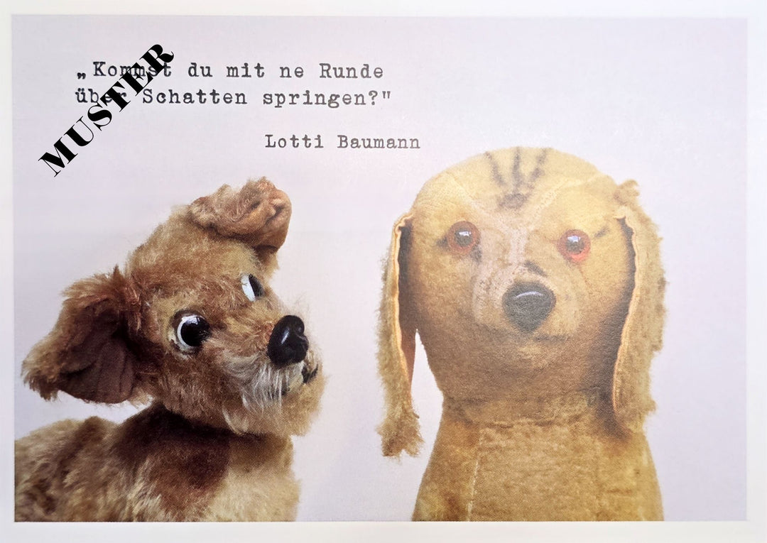 Möppi Baumann verblüffende Wahrheiten Postkarte