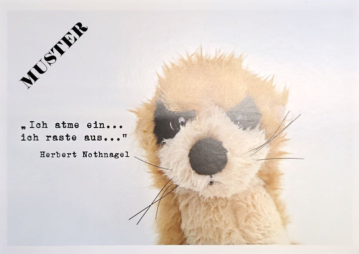 Möppi Baumann verblüffende Wahrheiten Postkarte