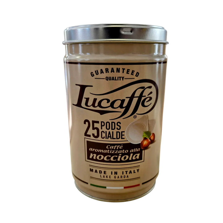 Lucaffe Nocciola ESE Pads in der 25er Metalldose