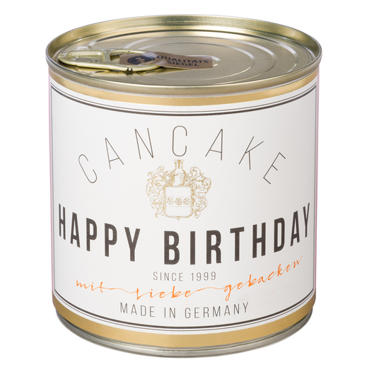 Cancake Happy Birthday Champus - Der Kuchen aus der Dose