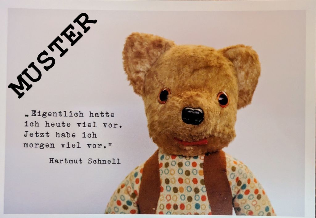 Möppi Baumann verblüffende Wahrheiten Postkarte - SoulTool