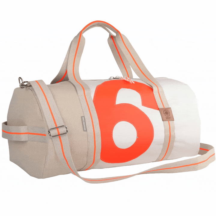 Sporttasche "Pirat" 2610 - RESQ - Zahl orange mit 45 Liter Volumen
