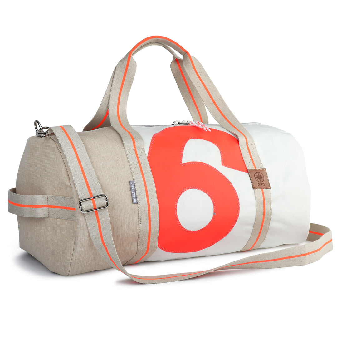 Sporttasche "Pirat" 2610 - RESQ - Zahl orange mit 45 Liter Volumen