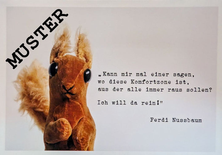 Möppi Baumann verblüffende Wahrheiten Postkarte - SoulTool