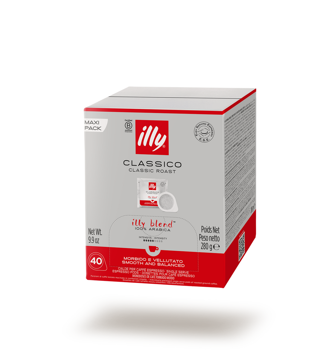Classico ESPRESSO ESE Pads 40x ESE Pads 44mm 100