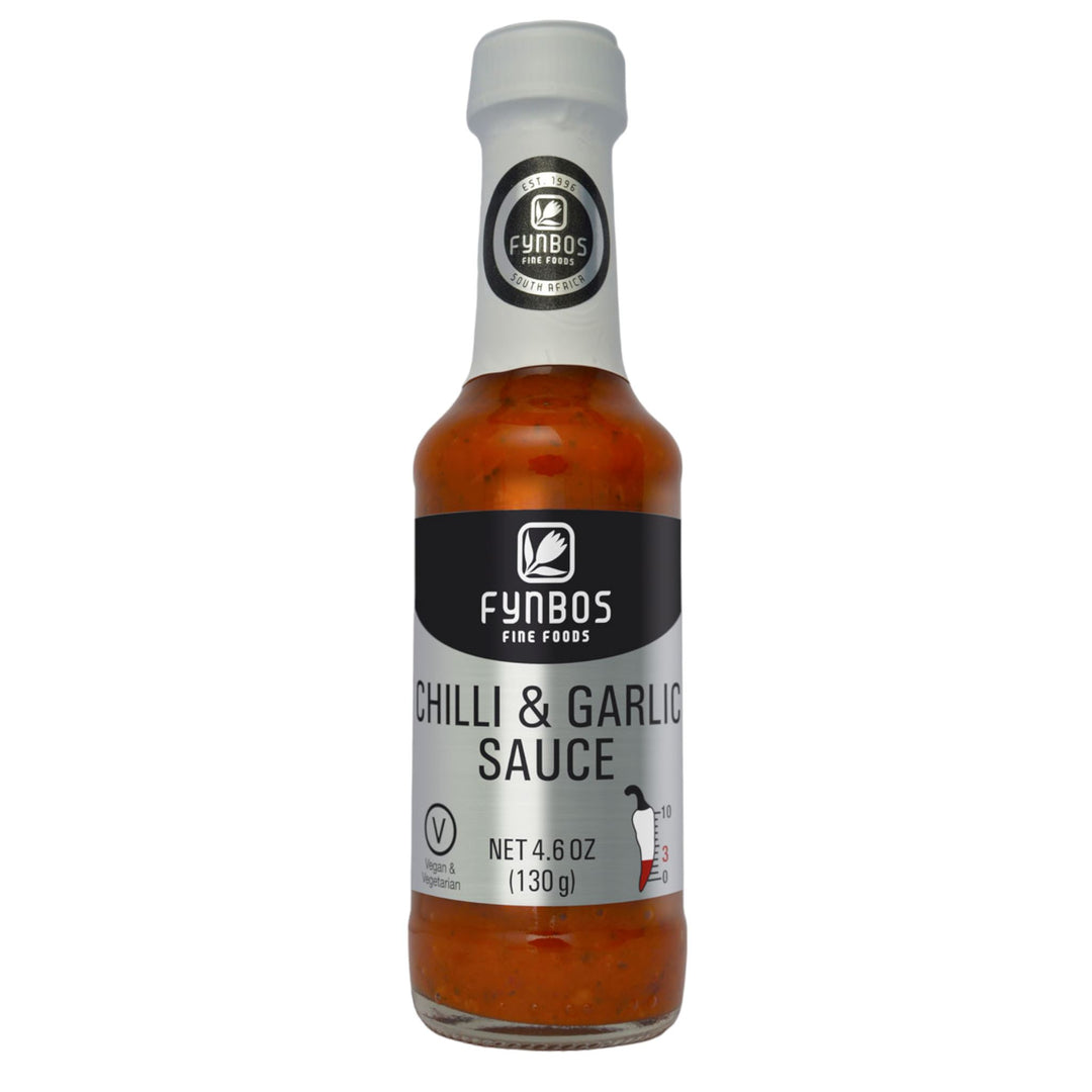 Chilli & Garlic Sauce 125ml, heat level: 3/10 Fynbos Fine Foods 