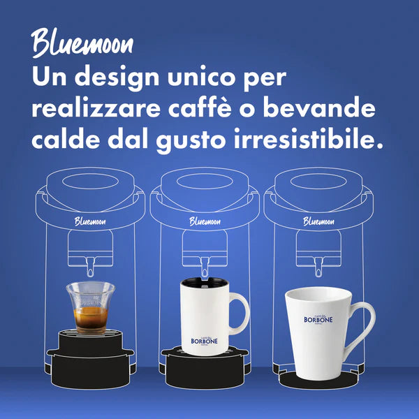 Bluemoon ESE Pad Espresso Maschine - Die Borbone Edition
