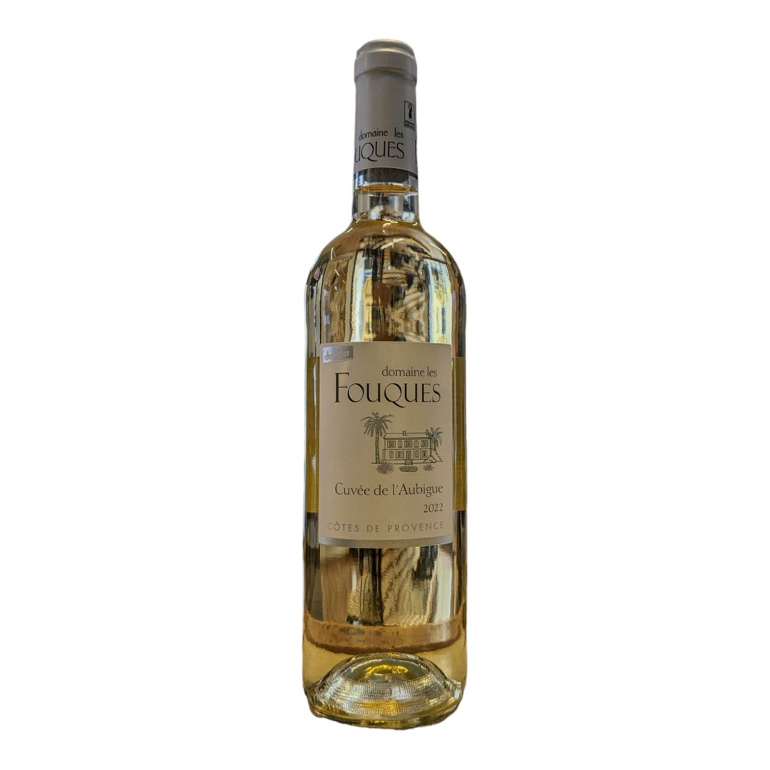 Cuvee de l´Aubigue Côtes de Provence Blanc 2022 Weisswein, Wein Domaine les Fouques 