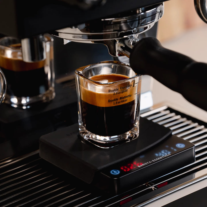 Espresso Shot Glas mit Einteilung