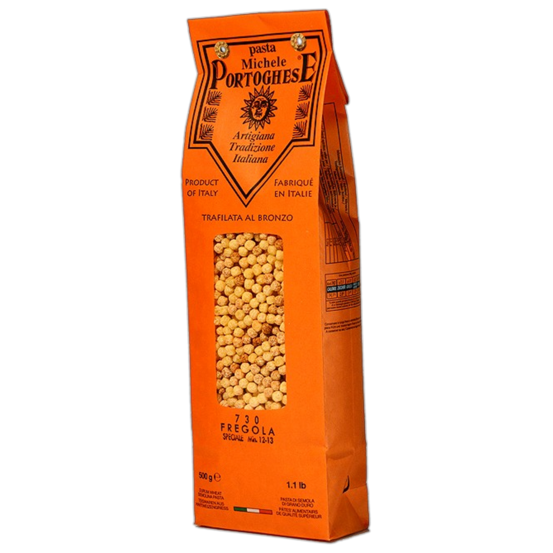 Fregola Trafilata al Bronzo - Sardische Pastakugeln 500 Gramm / Nudeln
