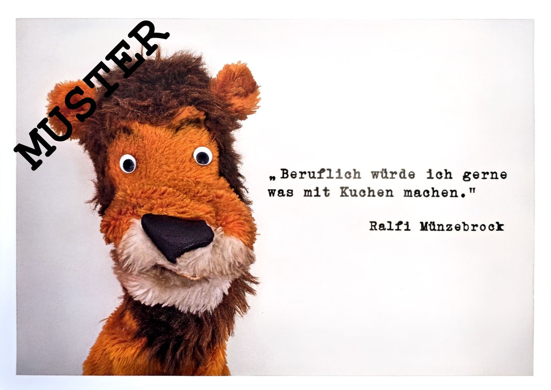 Möppi Baumann verblüffende Wahrheiten Postkarte