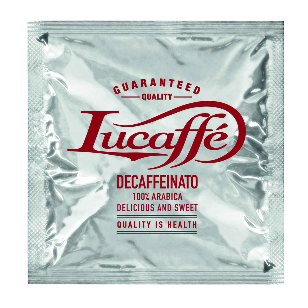 Decaffeinato ESE System Pads 44mm 150 Stück 100% Arabica Kaffeebohnen Lucaffé 