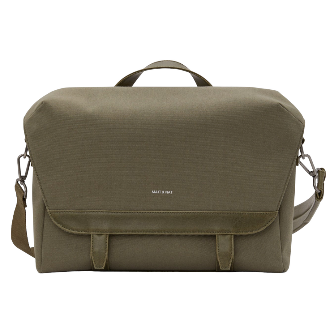 MARTEL VEGAN MESSENGER BAG - CANVAS Notebooktasche