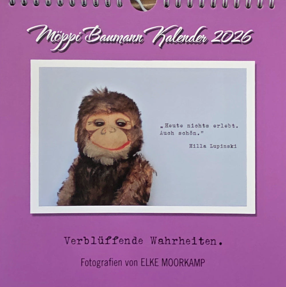 Möppi Baumann Kalender 2026 - Verblüffende Wahrheiten