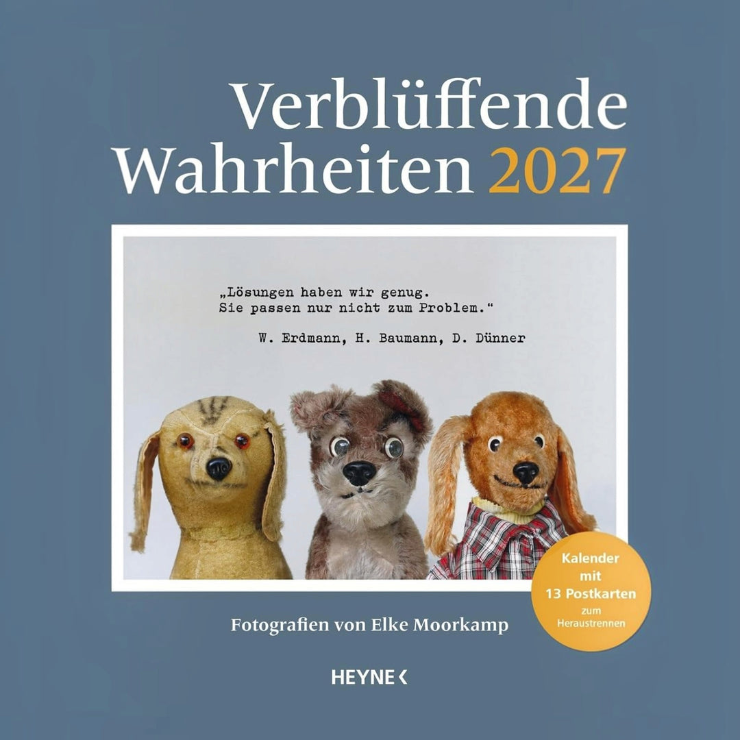 Möppi Baumann Postkarten-Kalender 2027 - Verblüffende Wahrheiten