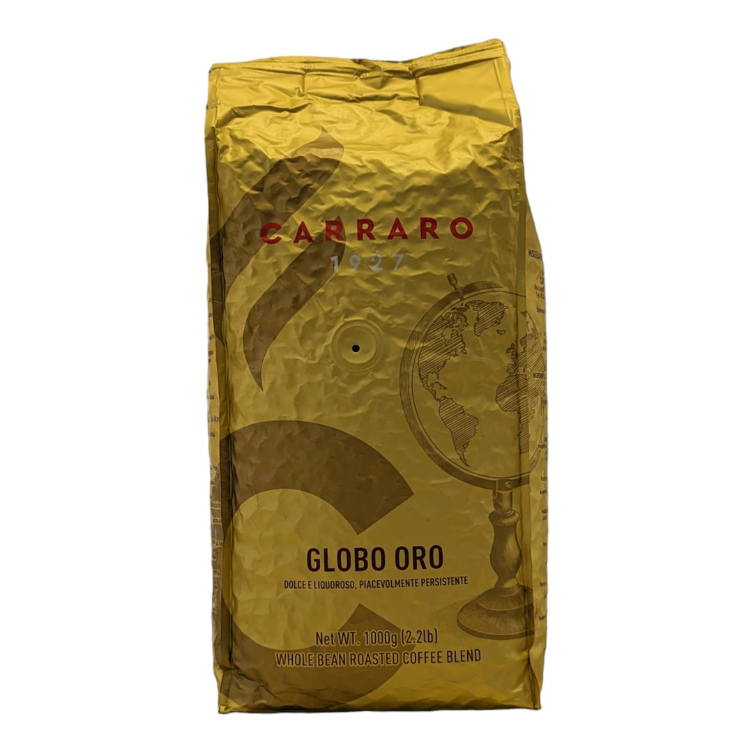 Globo Oro Bohnen 1Kg 70/30 Kaffeebohnen Carraro 1927 