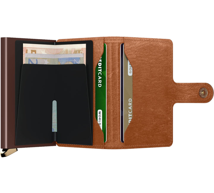 Premium Mini Wallet Emboss Lines Kartenetui Kartenetui Secrid 