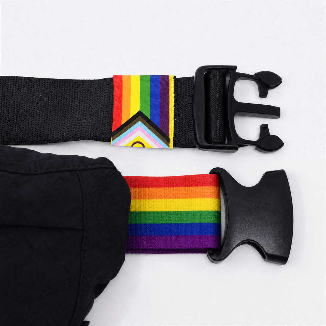 Hip Baq Large Pride Edition- Die erwachsene Nichtmehr-Hüfttasche für die Schulter