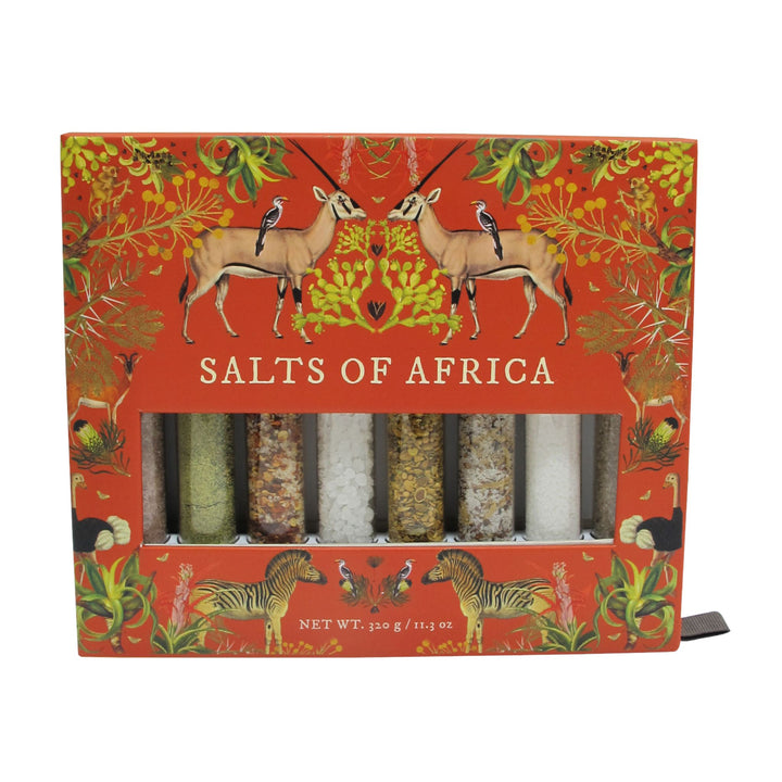 Premium Salts of Africa Gift Set aus 8 verschiedenen Salzen Afrikas Eat.Art Fine Food Gifting 
